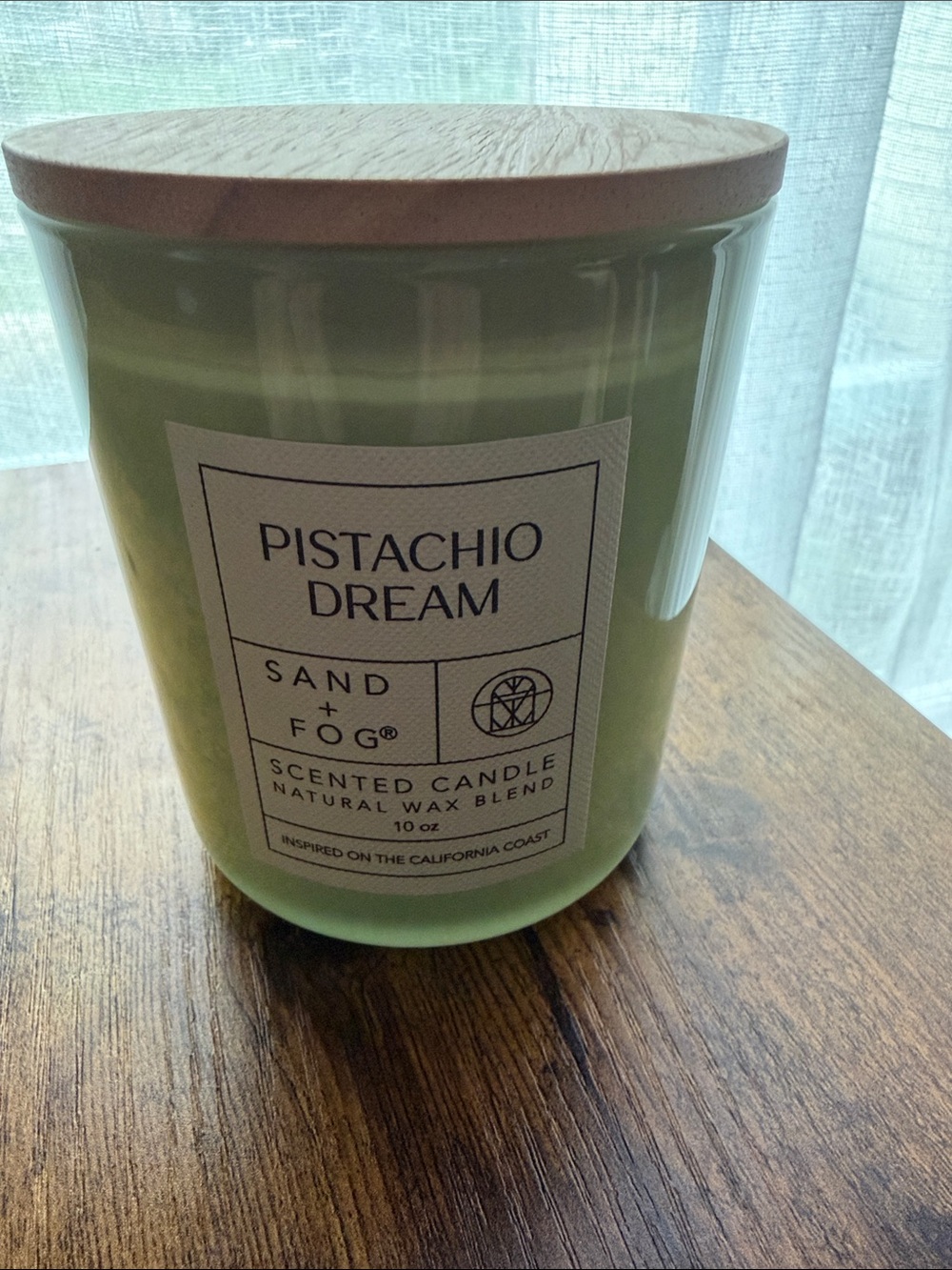 Sand + Fog Pistachio Dream Scented Candle - Green